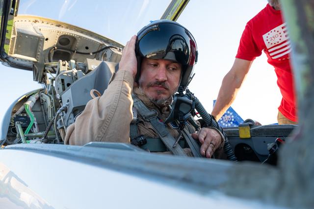 NASA image: Employee Flight with Administrator Isaacman's F-5 Aircraft