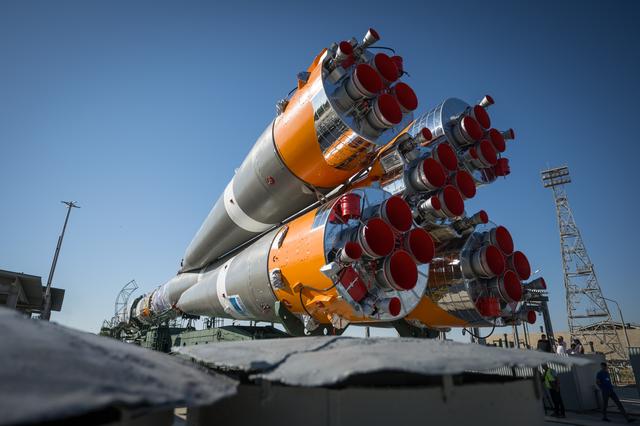 Expedition 75 Soyuz Rollout