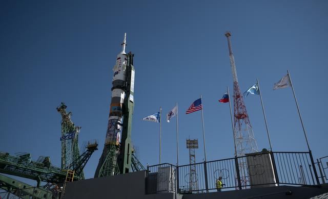 Expedition 75 Soyuz Rollout
