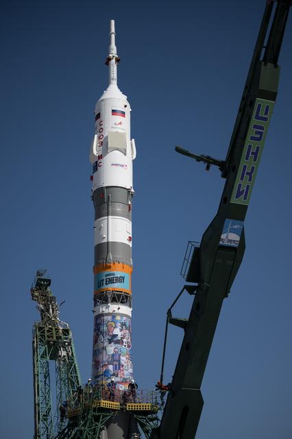 Expedition 75 Soyuz Rollout