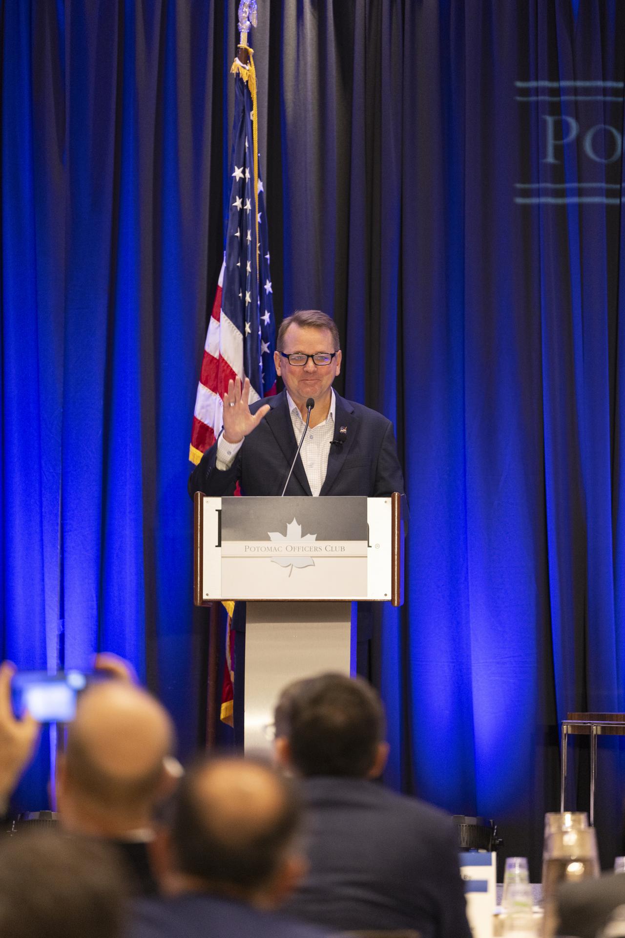 Deputy Administrator Matt Anderson Speaks at Potomac Officers Club's 2026 Air and Space Summit in McLean, Va.