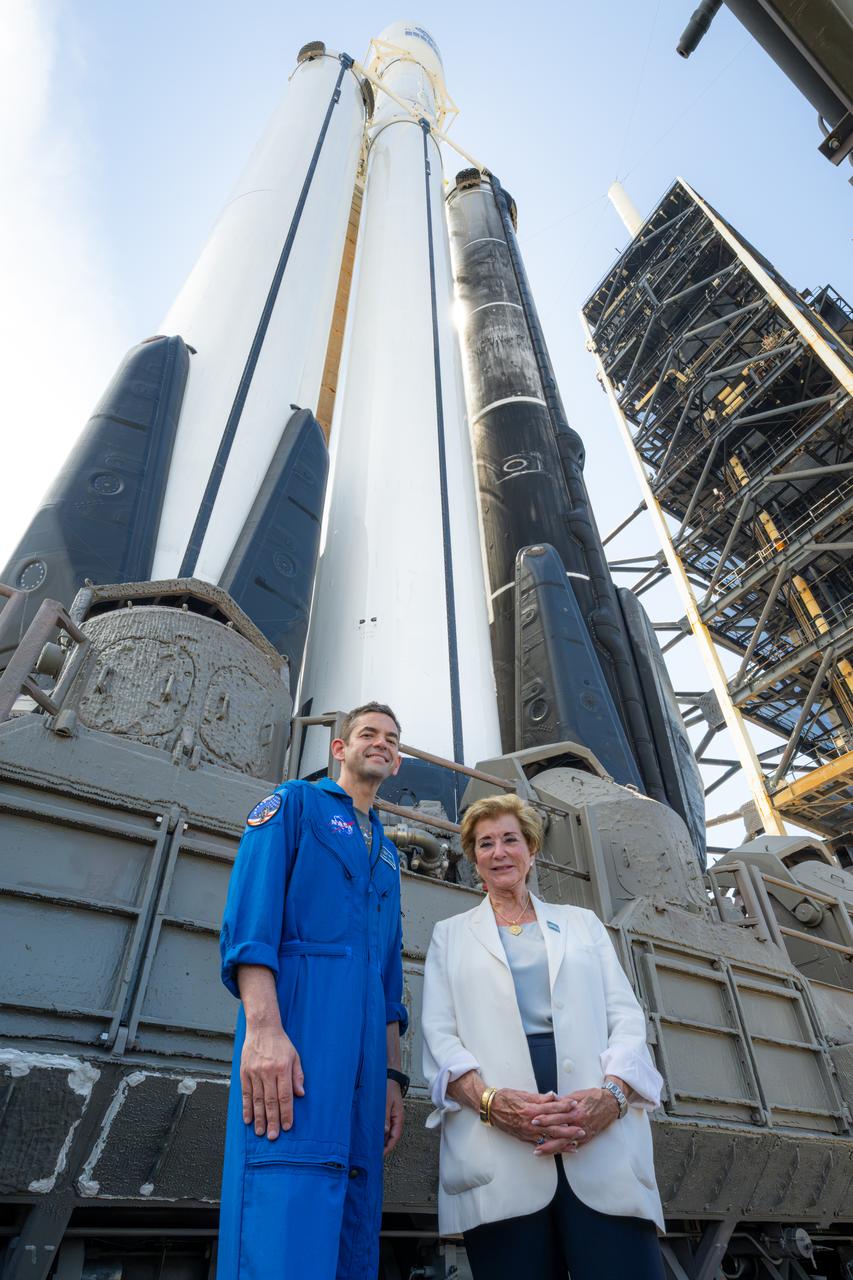 Administrator Isaacman and Secretary McMahon Visit Launch Comple