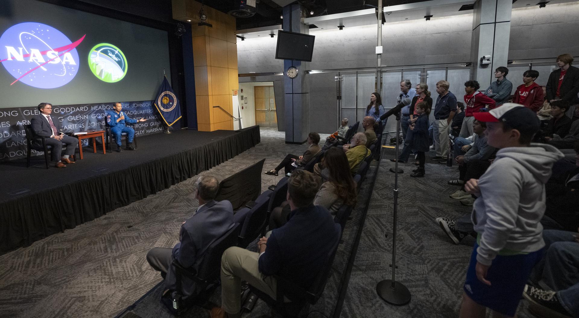 Astronaut Chris Williams at NASA HQ