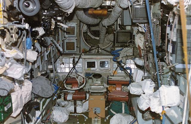 NASA image: Core module of Mir space station