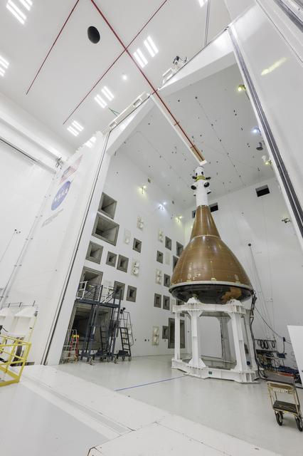 NASA image: Orion Environmental Test Article at Armstrong Test Facility