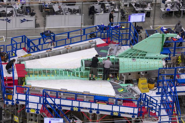 Manufacture Area From Above