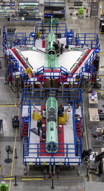 Manufacture Area From Above