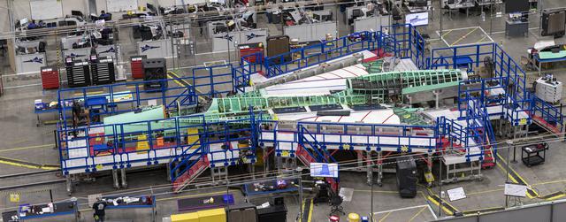 NASA image: Manufacturing Area From Above