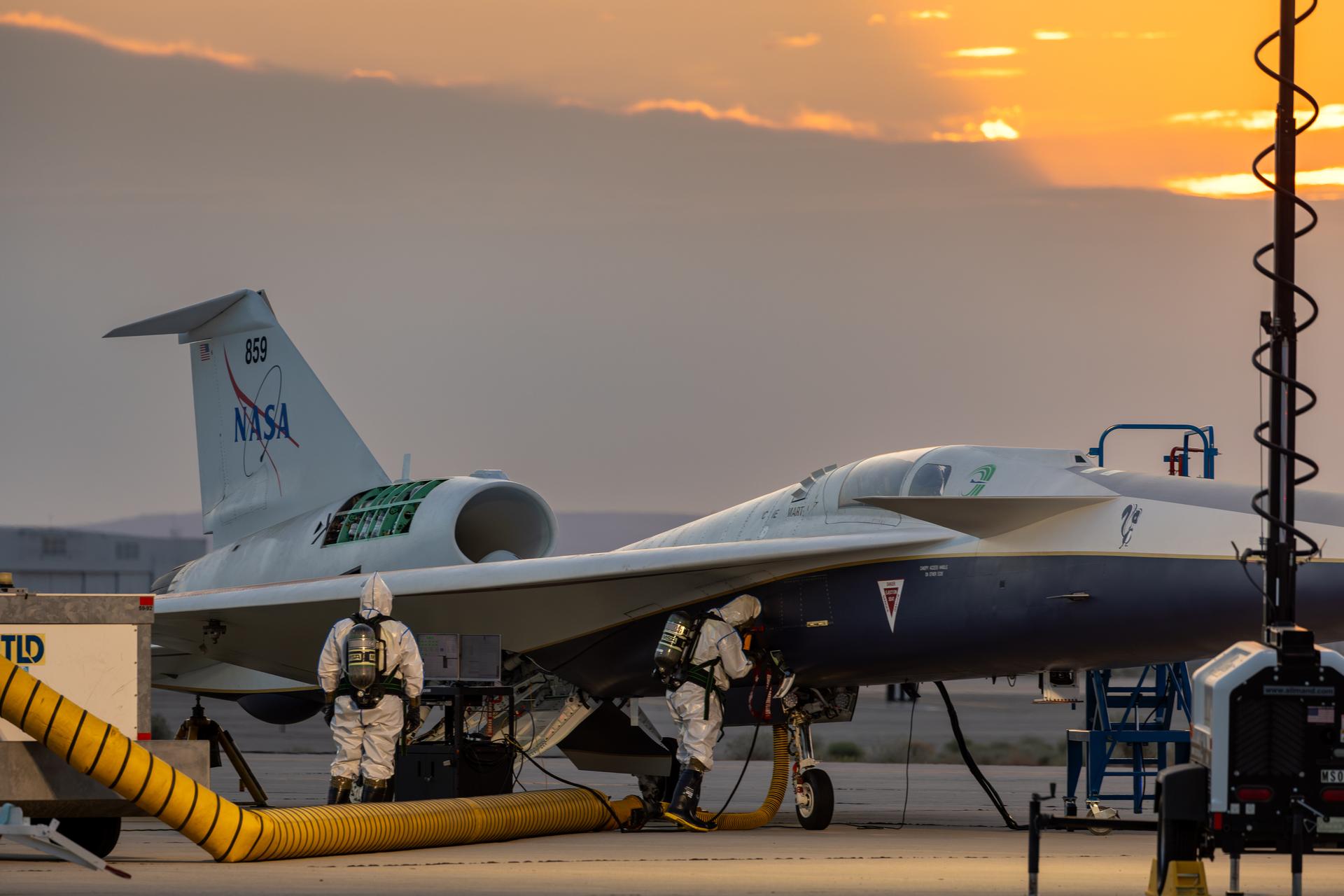 NASA’s X-59 Moves Toward First Flight at Speed of Safety