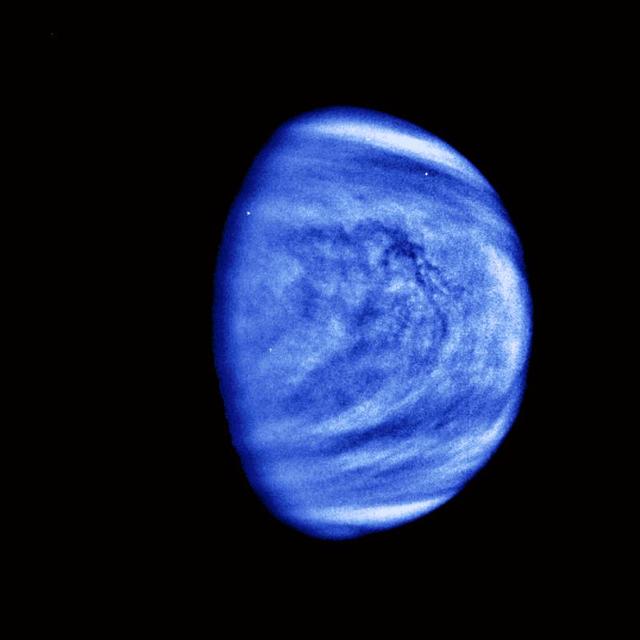 Venus Cloud Patterns colorized and filtered