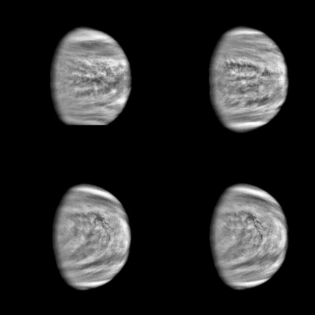 Four Views of Venus High Pass Filter