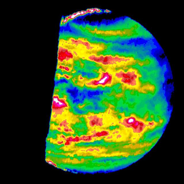 NASA image: Venus Nightside through the Near Infrared Mapping Spectrometer