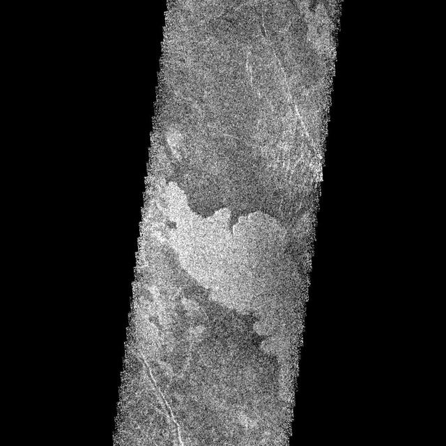 This radar image from NASA Magellan is of part of the Phoebe region of Venus. It is a mosaic of parts of revolutions 146 and 147 acquired in the first radar test on Aug. 16, 1990.   http://photojournal.jpl.nasa.gov/catalog/PIA00212