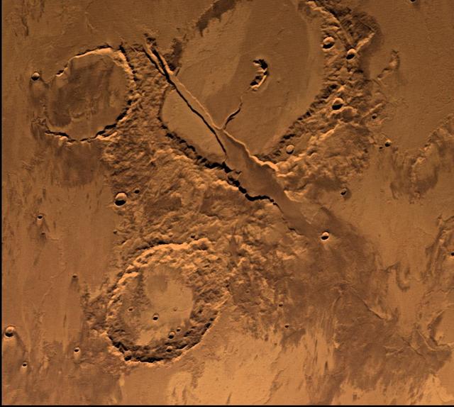 Memnonia Fossae, Approximately Natural Color  http://photojournal.jpl.nasa.gov/catalog/PIA00339