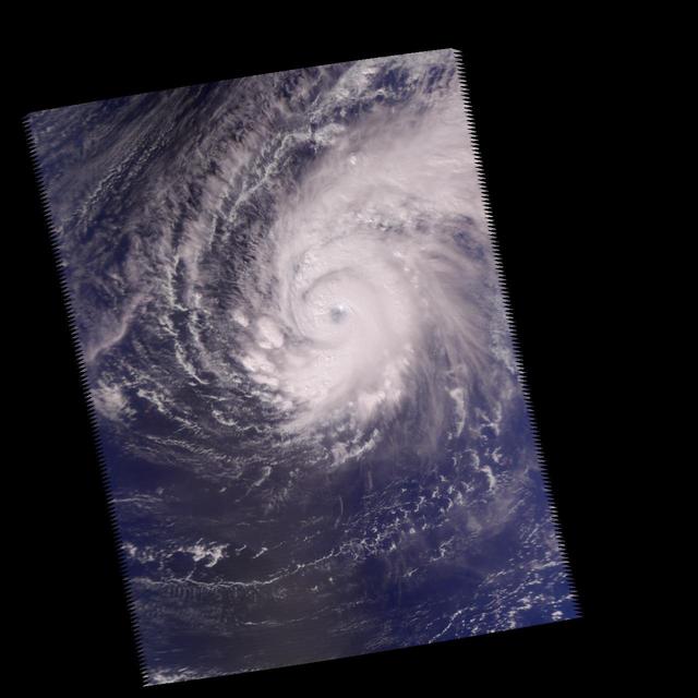 NASA image: Supertyphoon Pongsona