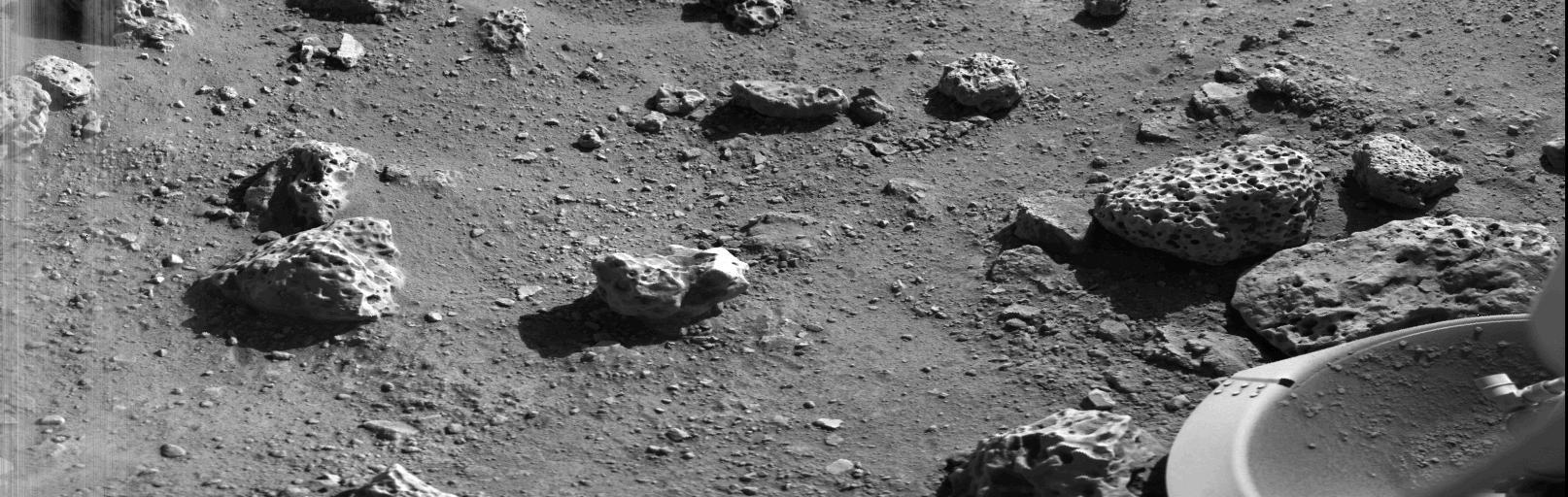 Viking Lander 2 First Picture On The Surface Of Mars  http://photojournal.jpl.nasa.gov/catalog/PIA00396
