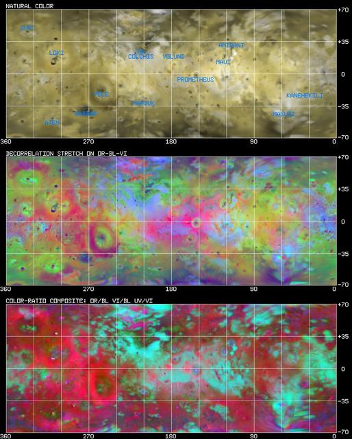 Io: Cylindrical Projection http://photojournal.jpl.nasa.gov/catalog/PIA00401