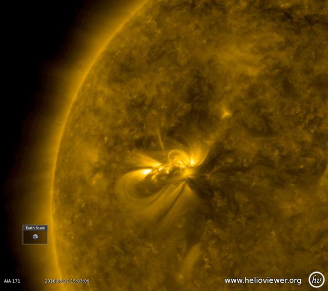 Coronal Hole Facing Earth