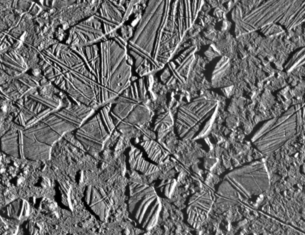 Europa Ice Rafts