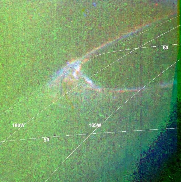 NASA image: False Color Aurora