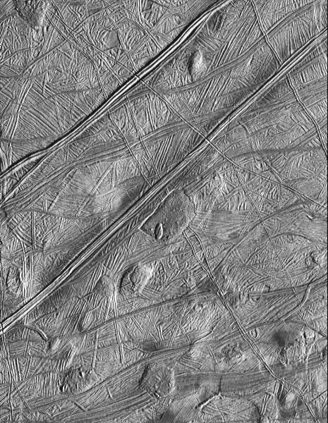 Dome Shaped Features on Europa Surface