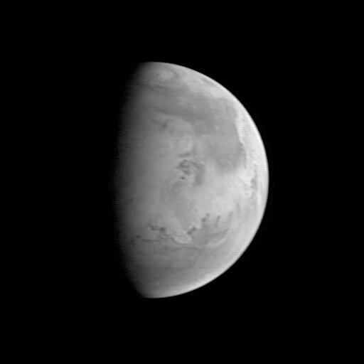 MGS Approach Image - Chryse Planitia