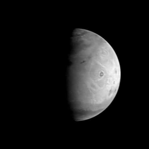 MGS Approach Image - 172.4° W Longitude