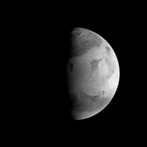 MGS Approach Image - 262.3° W Longitude