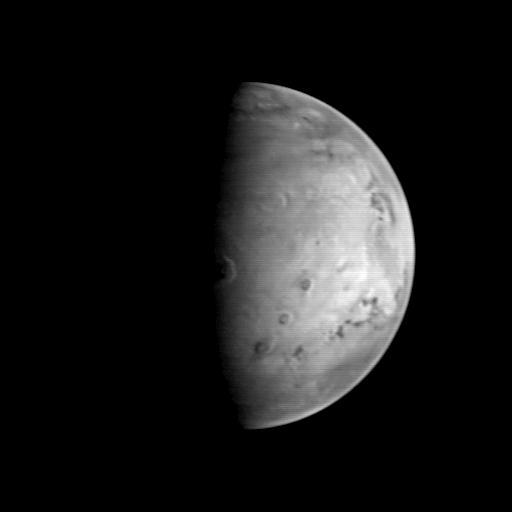 MGS Approach Image - 127.2° W Longitude