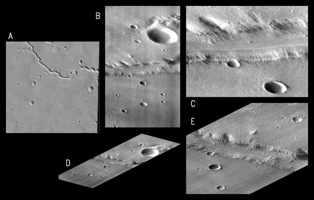 NASA image: MGS Views of Nirgal Vallis