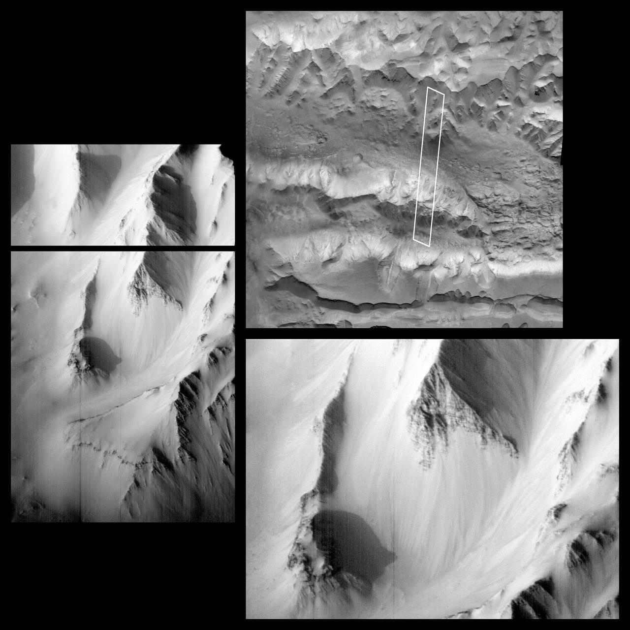 Western Tithonium Chasma/Ius Chasma, Valles Marineris