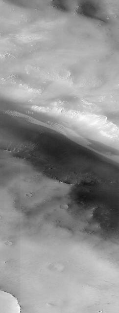NASA image: Valley and Surrounding Terrain Adjacent to Schiaparelli Crater - High Resolution Image