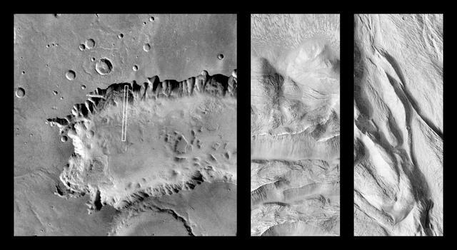 Complex Floor Deposits Within Western Ganges Chasma, Valles Marineris
