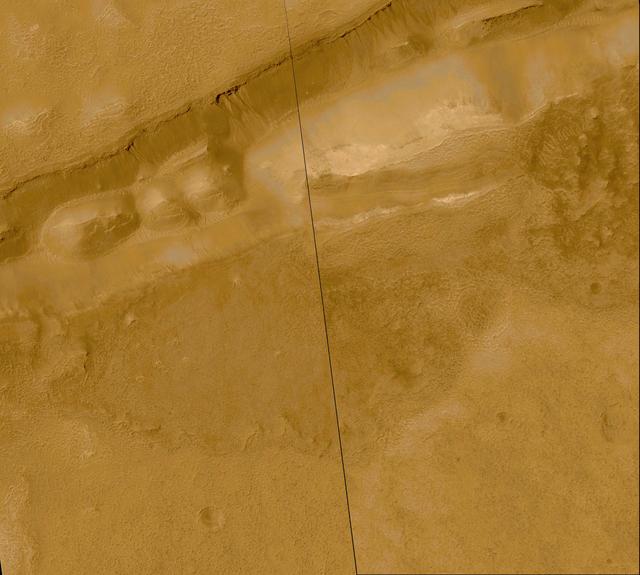 NASA image: Evidence for Recent Liquid Water on Mars: Gullies in Sirenum Fossae Trough