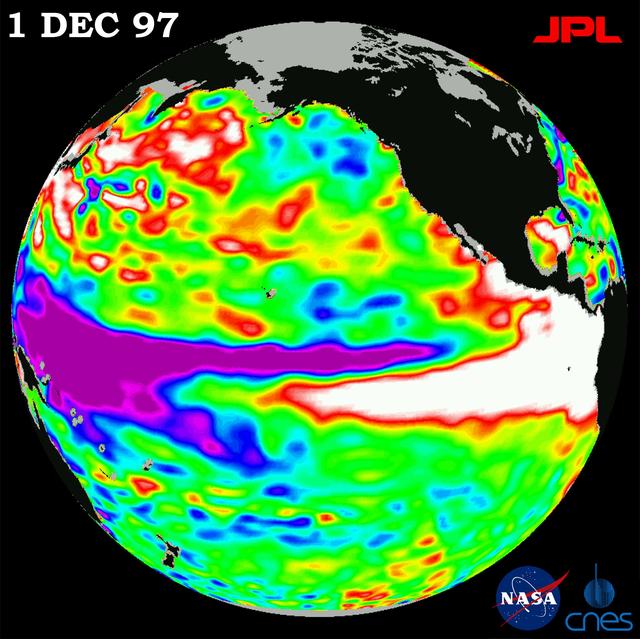 NASA image: TOPEX/El Niño Watch - Double