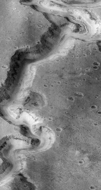 Nanedi Vallis: Sustained Water Flow? - High Resolution Image