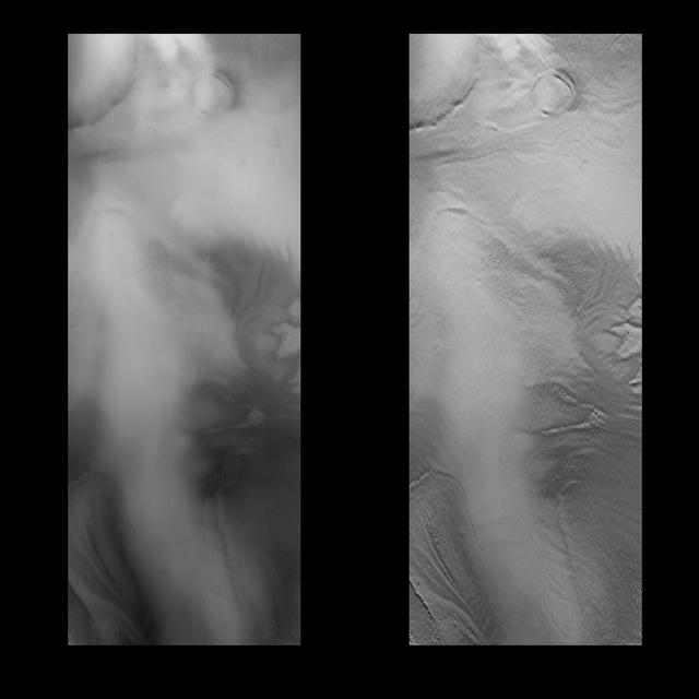 NASA image: MOC View of Mars98 Landing Zone - 12/24/97