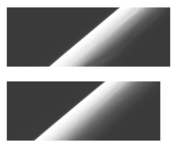 Haze observations near Jupiter Limb 60 degrees North, 295 degrees West