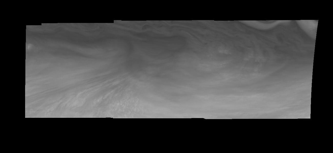 NASA image: Jupiter Equatorial Region in Violet Light Time Set 2