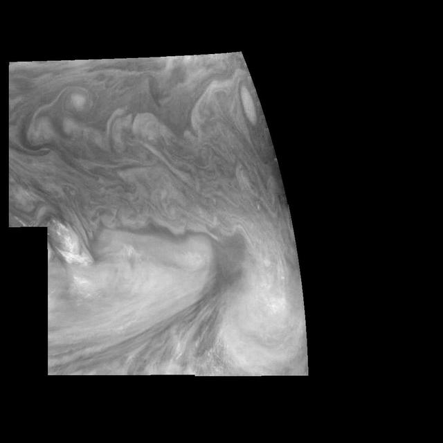 NASA image: Jupiter Equatorial Region in a Methane Band Time Set 3