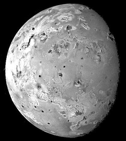 Topography of Io