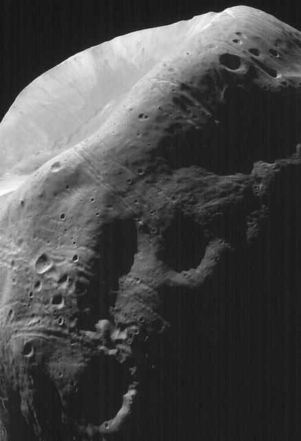 NASA image: High-Resolution MOC Image of Phobos