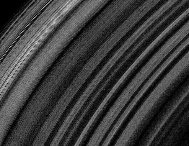 NASA image: A View of Saturn B-ring