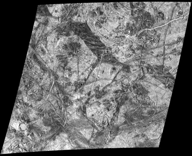 NASA image: Scrambled Ice