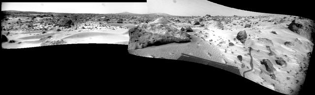 NASA image: Rover Panorama from Sols 75 & 76