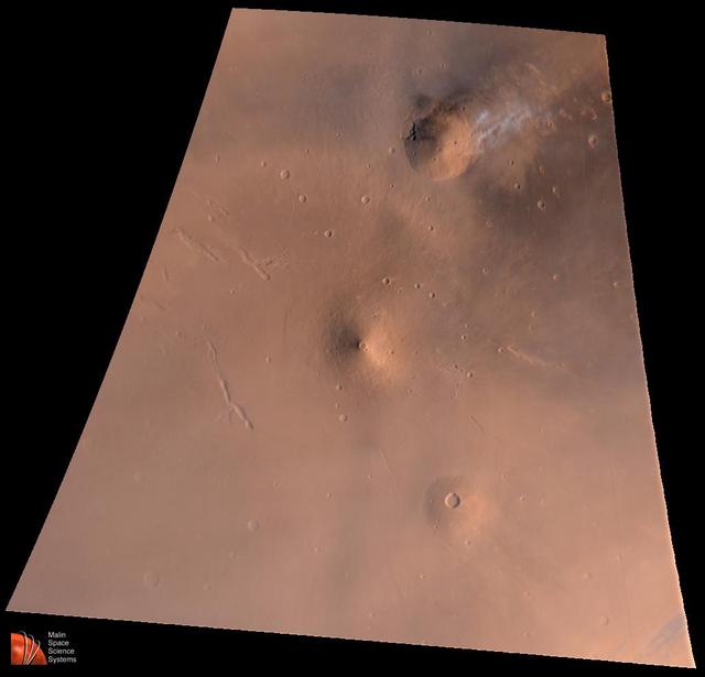 NASA image: Elysium Mons Volcanic Region