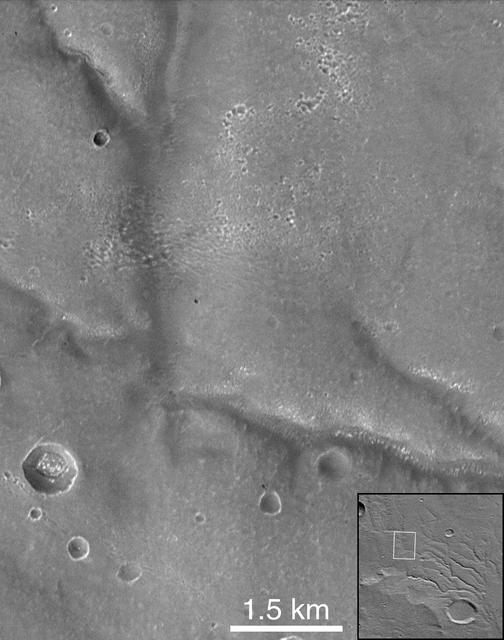 NASA image: Corasis Fossae Valley