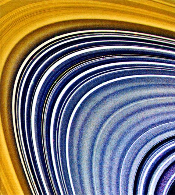 NASA image: Saturn B and C-rings