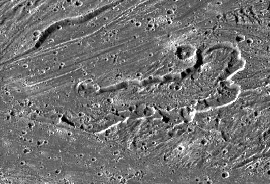 Calderas on Ganymede?