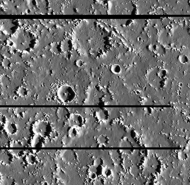 Callisto Varied Crater Landscape